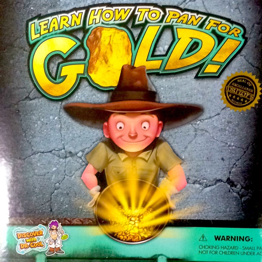 Learn to Pan For Gold! New in Box for Age 3+